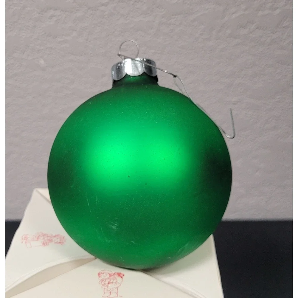 Vintage 1995 Campbell's Kids Collector's Edition Christmas Glass Ball Ornament